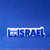 "I Love Israel" Hand-Painted Ceramic Menorah