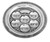 Silver plated Seder Plate