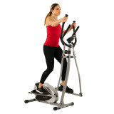 Sunny Health Fitness Magnetic Elliptical Bike Cross Trainer Machine Stepper, Home Gym Cardio Workout Exercise Equipment, SF-E905