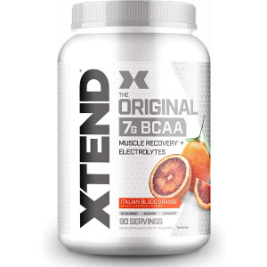 XTEND Original BCAA Powder + Italian Blood Orange + Muscle Recovery + Electrolytes + 90 Servings