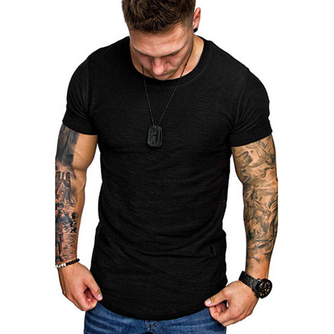Liangchengmei Mens Gym Workout Slim Fit Short Sleeve T-Shirt Cotton Performance Athletic Shirts Running Fitness Tee Liangchengmei Mens Gym Workout Slim Fit Short Sleeve T-Shirt Cotton Performance Athletic Shirts Running Fitness Tee