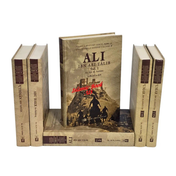 Biography Of Four Caliph Of Islam Complete set by Dr. Ali Mohammad Al-Sallabi (iiph Publications)