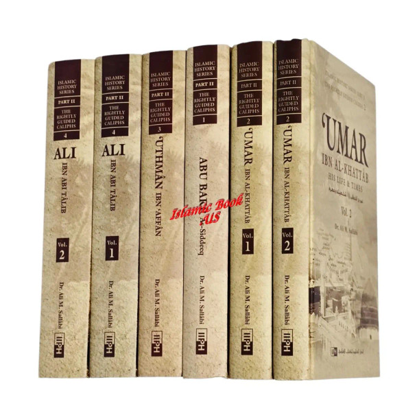 Biography Of Four Caliph Of Islam Complete set by Dr. Ali Mohammad Al-Sallabi (iiph Publications)