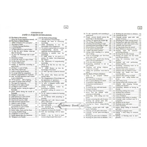 Summarized Sahih Al-Bukhari By Dr. Muhammad Muhsin Khan (Medium Size)
ISBN: 9789960740805