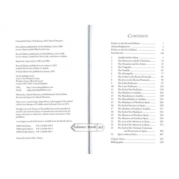 The Presence of Islam in Andalus By Ahmad Thomson and Muhammad 'Ata'-ur-Rahim
ISBN: 9781842001998