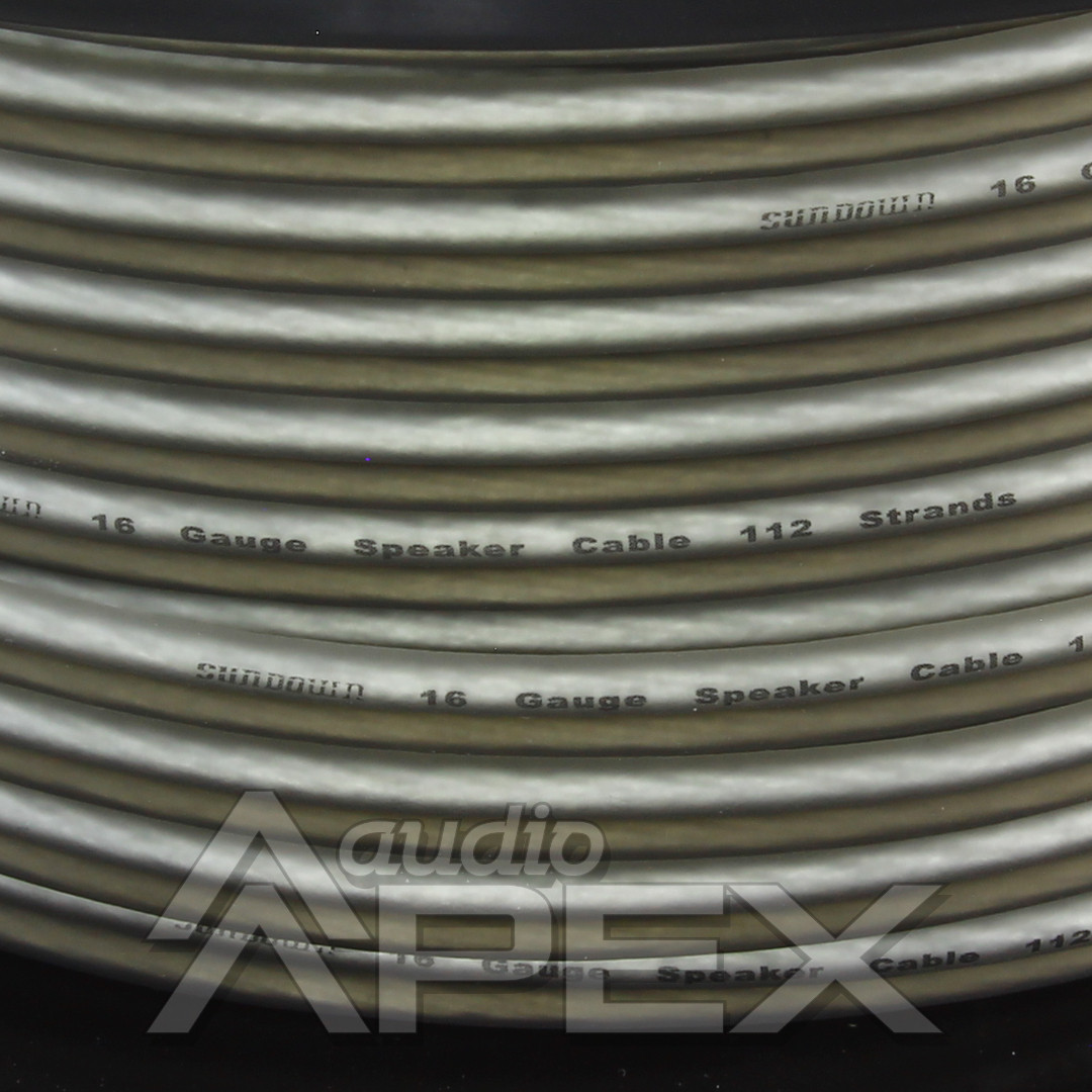Sundown Audio 16 Gauge OFC Paired Speaker Cable - Thumbnail 3