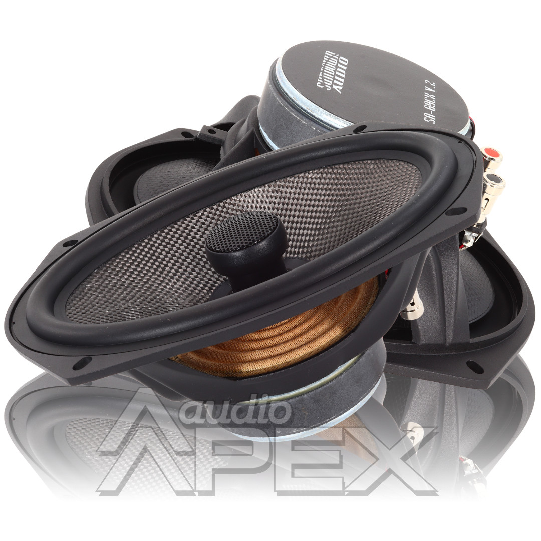 Sundown Audio SA-69CX v2 4 Ohm 125 Watts RMS Coaxial Speakers (Pair)