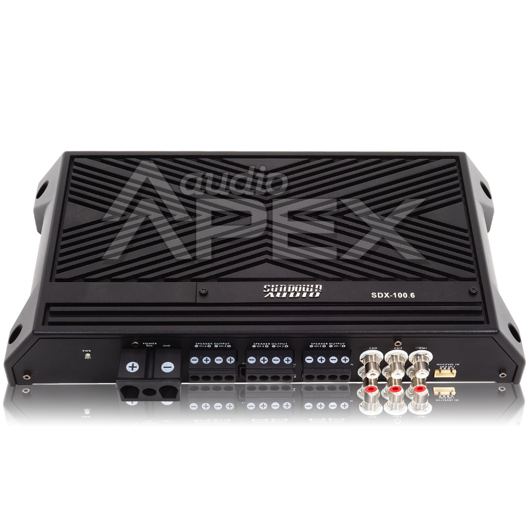 Sundown Audio SDX-100.6 (SDX Series) Car Amplifier 6 Channel 100