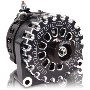 370 Amp Black Billet Alternator for 14-18 GM Truck B14019370B Mechman 370 Amp Black Billet Alternator for 14-18 GM Truck B14019370B Mechman