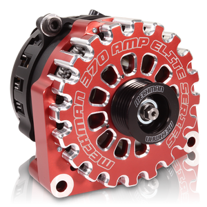 E Series 370 amp Red Billet for 05-13 GM Truck B8302370RD Mechman E Series 370 amp Red Billet for 05-13 GM Truck B8302370RD Mechman