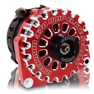 370 amp Elite series alternator for 88-95 GM Truck (Red) B81657370RD Mechman 370 amp Elite series alternator for 88-95 GM Truck (Red) B81657370RD Mechman