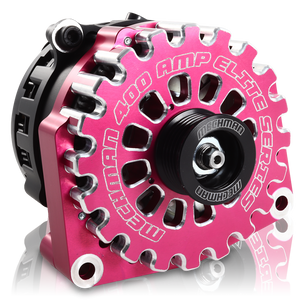 E Series 400 Amp Pink Billet 96-04 GM Truck B8206400PI Mechman