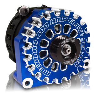 E Series 400 Amp Dark Blue Billet 96-04 GM Truck B8206400DB Mechman