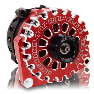 400 amp Elite series alternator for 88-95 GM Truck (Red) B81657400RD Mechman 400 amp Elite series alternator for 88-95 GM Truck (Red) B81657400RD Mechman