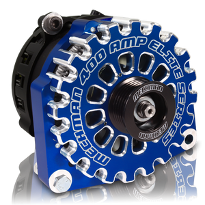 400 amp Elite series alternator for 88-95 GM Truck (Dark Blue) B81657400DB Mechman