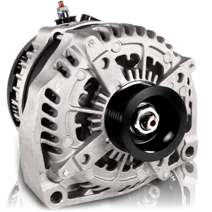 250A large case 2001-2007 GM truck alternator - 6.6l Diesel - side output stud 250A large case 2001-2007 GM truck alternator - 6.6l Diesel - side output stud