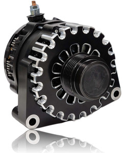 250 Amp Billet Racing Alternator for C7 Corvette - Black Anodized B11794250B Mechman 250 Amp Billet Racing Alternator for C7 Corvette - Black Anodized B11794250B Mechman