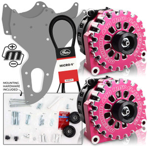 Dual Bracket Pink 99-04 GM Trucks w/4.8L, 5.3L, & 6.0L (Includes 2 x B8206400PI) D201PI Mechman Dual Bracket Pink 99-04 GM Trucks w/4.8L, 5.3L, & 6.0L (Includes 2 x B8206400PI) D201PI Mechman