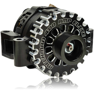 400 amp Billet Elite series alternator for Ford 6.4L Super Duty B11290400B Mechman 400 amp Billet Elite series alternator for Ford 6.4L Super Duty B11290400B Mechman