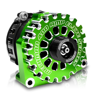 E Series 400 Amp GREEN Billet 96-04 GM Truck B8206400GN Mechman E Series 400 Amp GREEN Billet 96-04 GM Truck B8206400GN Mechman