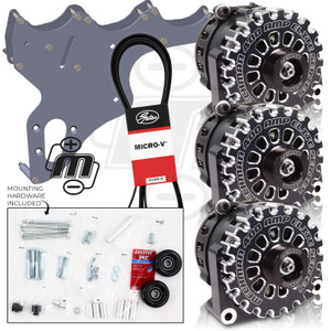 05-13 GM Trucks/SUV's Includes Three Alternators - Black 05-13 GM Trucks/SUV's Includes Three Alternators - Black