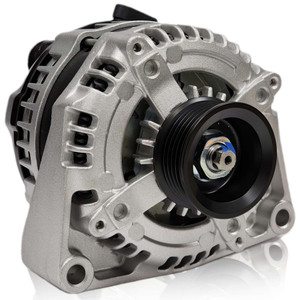 240-amp high output racing alternator for GM truck LS brackets - REAR OUTPUT 8237240-REAR Mechman