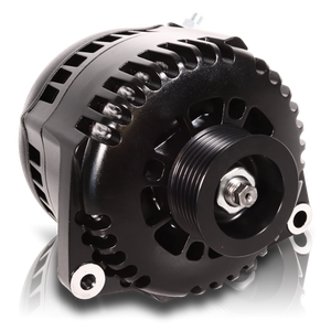 320 Amp 6 Phase 88-95 GM Truck High Output Alternator Black Finish 8165320B Mechman