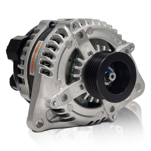 240 amp high output racing alternator Ford Coyote engine swap - OEM connector 11626240 Mechman 240 amp high output racing alternator Ford Coyote engine swap - OEM connector 11626240 Mechman