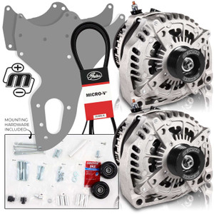 Dual Bracket 05-13 GM Trucks w/4.8L, 5.3L, & 6.0L (Includes 2 x 14019400) D205-CAST Mechman Dual Bracket 05-13 GM Trucks w/4.8L, 5.3L, & 6.0L (Includes 2 x 14019400) D205-CAST Mechman