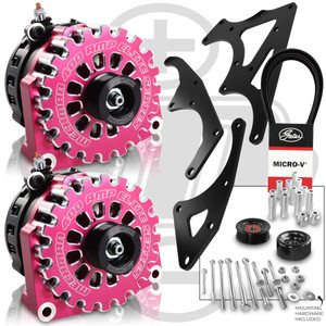 Dual Bracket Pink 14-20 GM Trucks V6 & V8 Gas (Includes 2 x B14019400PI) LTDB-1418-2API Mechman Dual Bracket Pink 14-20 GM Trucks V6 & V8 Gas (Includes 2 x B14019400PI) LTDB-1418-2API Mechman