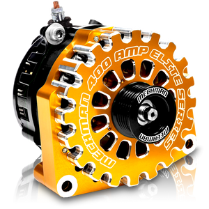 High Output 400A large case BILLET alternator for 2001-2007 GM truck 6.6l Diesel - side output stud - Orange B11348400OR Mechman High Output 400A large case BILLET alternator for 2001-2007 GM truck 6.6l Diesel - side output stud - Orange B11348400OR Mechman