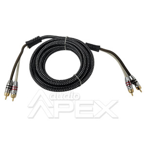 Sundown Audio 17 ft. 2 Channel High Quality RCA Interconnect Cables (SAZ Series) Sundown Audio 17 ft. 2 Channel High Quality RCA Interconnect Cables (SAZ Series)