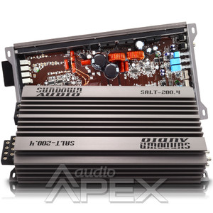 Sundown Audio SALT-200.4 (SALT Series) Car Amplifier 4 Channel 200 Watts RMS x 4Ch Sundown Audio SALT-200.4 (SALT Series) Car Amplifier 4 Channel 200 Watts RMS x 4Ch