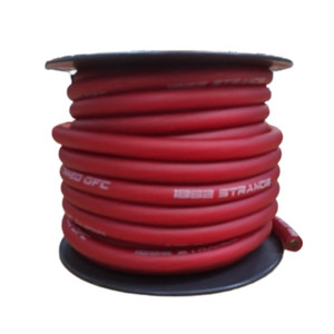 Full Tilt Audio Red 4 Gauge 50 Foot Tinned OFC Oxygen Free Copper Power/Ground Cable/Wire Full Tilt Audio Red 4 Gauge 50 Foot Tinned OFC Oxygen Free Copper Power/Ground Cable/Wire