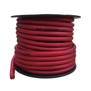 Full Tilt Audio Red 8 Gauge 50 Foot Tinned OFC Oxygen Free Copper Power/Ground Cable/Wire Full Tilt Audio Red 8 Gauge 50 Foot Tinned OFC Oxygen Free Copper Power/Ground Cable/Wire