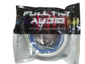 FULL TILT 8 GAUGE AWG WHITE/BLACK AMPLIFIER/AMP WIRE KIT FULL TILT 8 GAUGE AWG WHITE/BLACK AMPLIFIER/AMP WIRE KIT