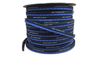 Full Tilt Audio Blue/Black 12 Gauge 100 Foot Tinned OFC Oxygen Free Copper Speaker Cable Wire Full Tilt Audio Blue/Black 12 Gauge 100 Foot Tinned OFC Oxygen Free Copper Speaker Cable Wire