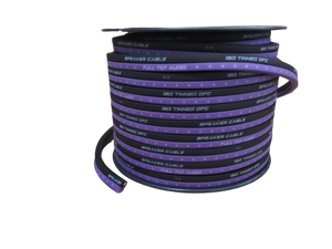 Full Tilt Audio Purple/Black 12 Gauge 100 Foot Tinned OFC Oxygen Free Copper Speaker Cable Wire Full Tilt Audio Purple/Black 12 Gauge 100 Foot Tinned OFC Oxygen Free Copper Speaker Cable Wire