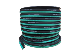 Full Tilt Audio Teal/Black 12 Gauge 100 Foot Tinned OFC Oxygen Free Copper Speaker Cable Wire Full Tilt Audio Teal/Black 12 Gauge 100 Foot Tinned OFC Oxygen Free Copper Speaker Cable Wire