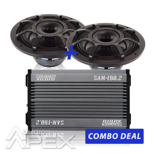 Sundown Power Sports 2 BPS-8" Speakers & 1 SAM-150.2 Combo Deal Sundown Power Sports 2 BPS-8" Speakers & 1 SAM-150.2 Combo Deal