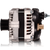 S Series 6 phase 240 amp alternator for Dodge saddle mount 13453240 Mechman