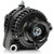 170 amp high output racing alternator for Toyota Supra 1JZ 2JZ - BLACK 13546170B Mechman