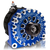 High Output 400A large case BILLET alternator for 2001-2007 GM truck 6.6l Diesel - side output stud - Dark Blue B11348400DB Mechman