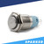 Sparked Innovations Aluminum Latching 12V Push Button Switch SPDT Halo Ring Sparked Innovations Aluminum Latching 12V Push Button Switch SPDT Halo Ring