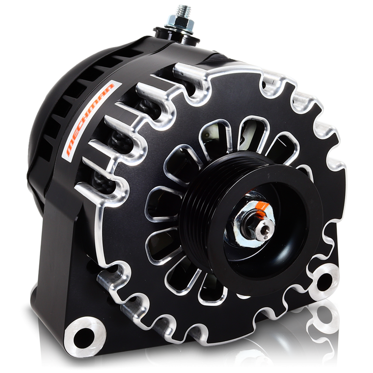 Billet Black 240 Amp Racing Alternator GM Truck LS Engine Swap B8206240B Mechman