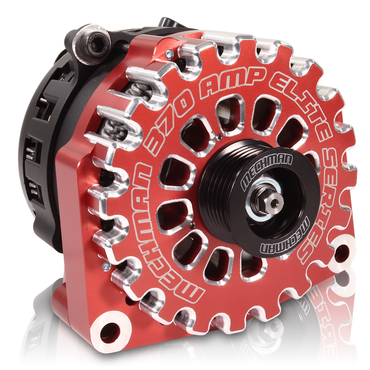 E Series 370 amp Red Billet 96-04 GM Truck B8206370RD Mechman