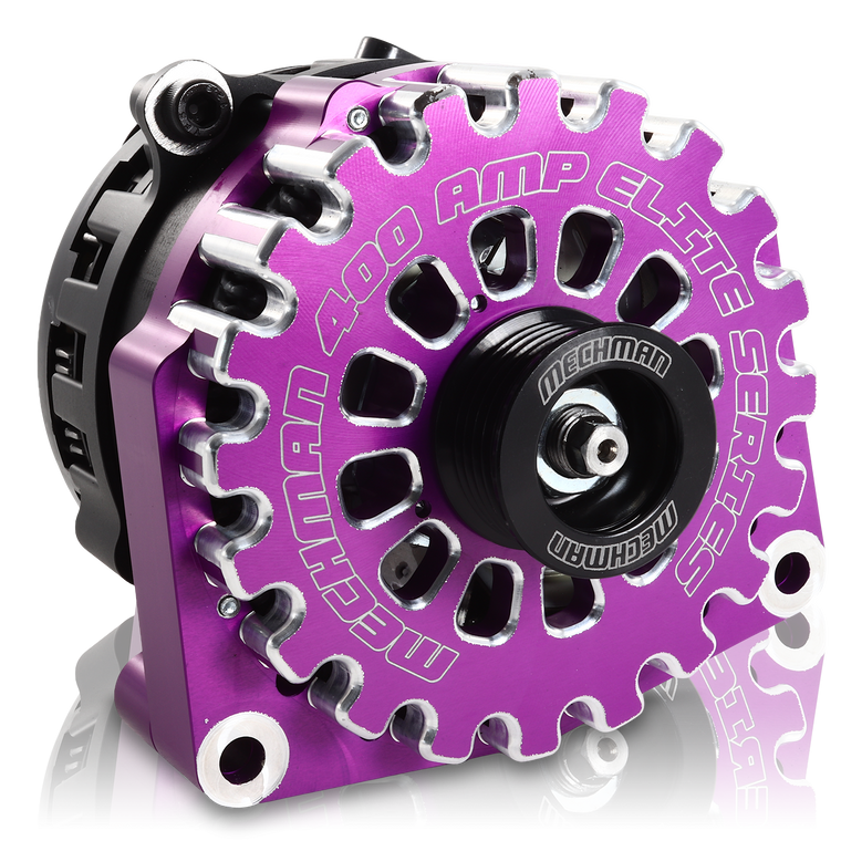 E Series 400 Amp Purple Billet 96-04 GM Truck B8206400PU Mechman