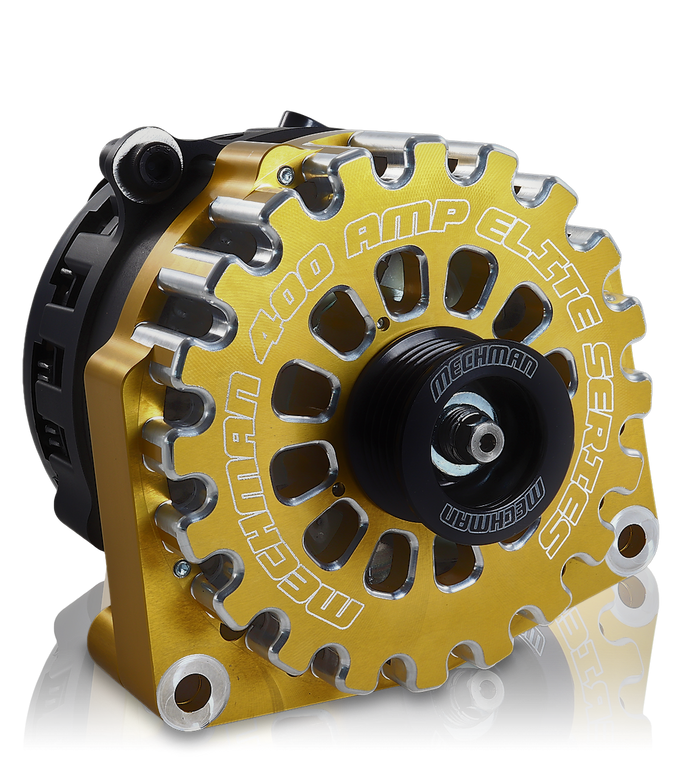 E Series 400 amp Gold Billet GM truck 05-13 B8302400GO Mechman