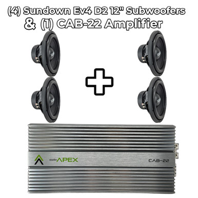 4 x Sundown Ev4 12