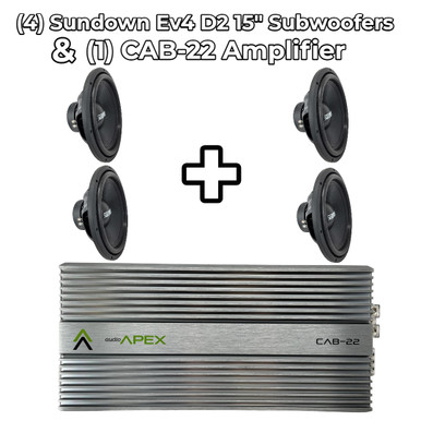 4 x Sundown Ev4 15